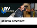 Lippert Screen Defender Entry Door Screen Protector, 24.5"W Fits 28"W Door