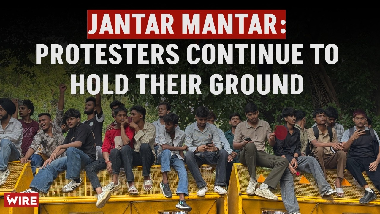 Jantar Mantar Today | Protest Continues as Demonstrators Hold Their Ground