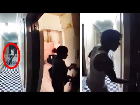 Woman narrowly escapes as stalker chases her to apartment door, viral video Woman narrowly escapes as stalker chases her to apartment door, viral video