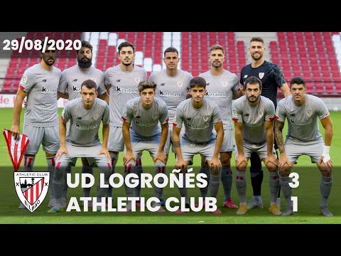 RESUMEN I UD Logroñés 3-1 Athletic Club I LABURPENA