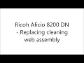 Ricoh Aficio 8200DN  Maintenance Kit B error