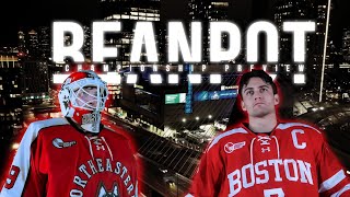 BU Battles Northeastern For Ultimate Boston Hockey Bragging Rights | Dunkin' Beanpot Championship