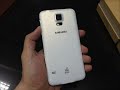 Samsung GALAXY S5 DUOS SM-G900FD shimmery white color