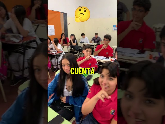 ¡¿Por qué está tan callada la clase?! 🤫🏫