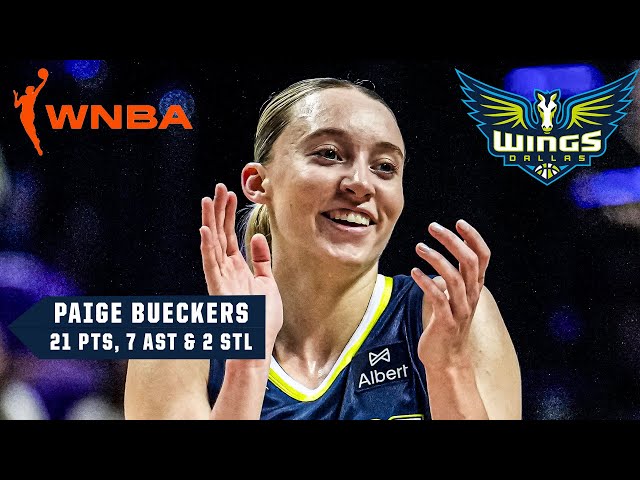 HIGHLIGHTS from Paige Bueckers in Wings' first back-to-back win of season 🔥 | WNBA on ESPN
