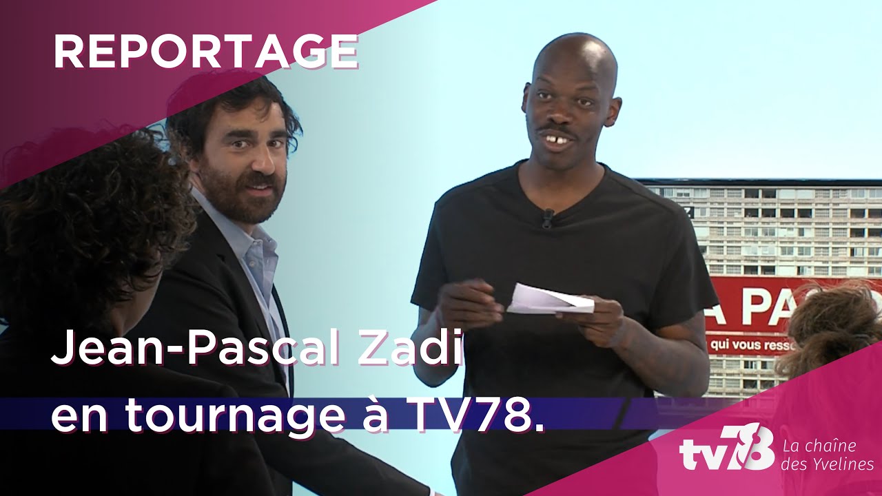 J.P Zadi en tournage pour sa série « Craignos » chez TV78