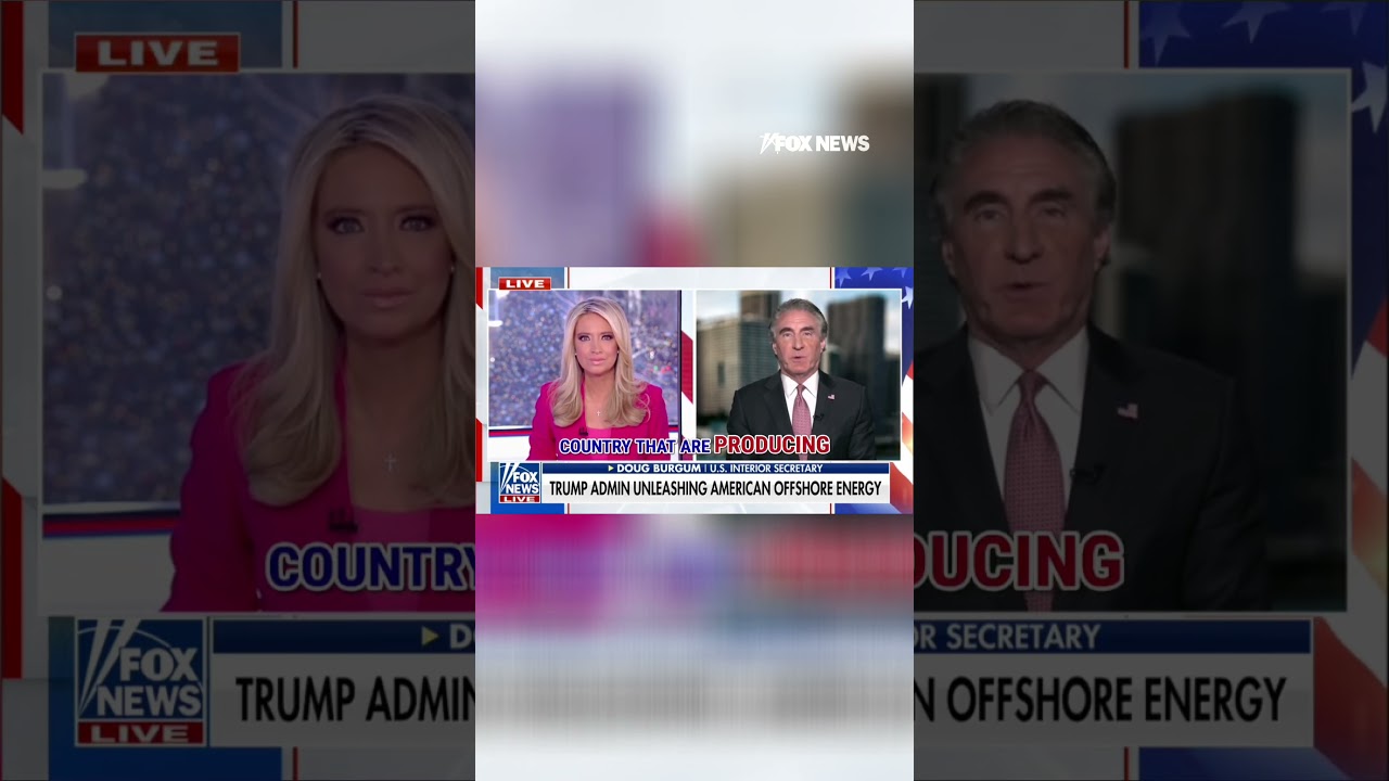 Energy prices are the 'core of everything': Secretary Burgum #shorts #foxnews #news #fox