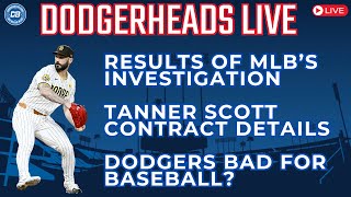 DodgerHeads Live: Dodgers ruining baseball? Details of MLB's investigation