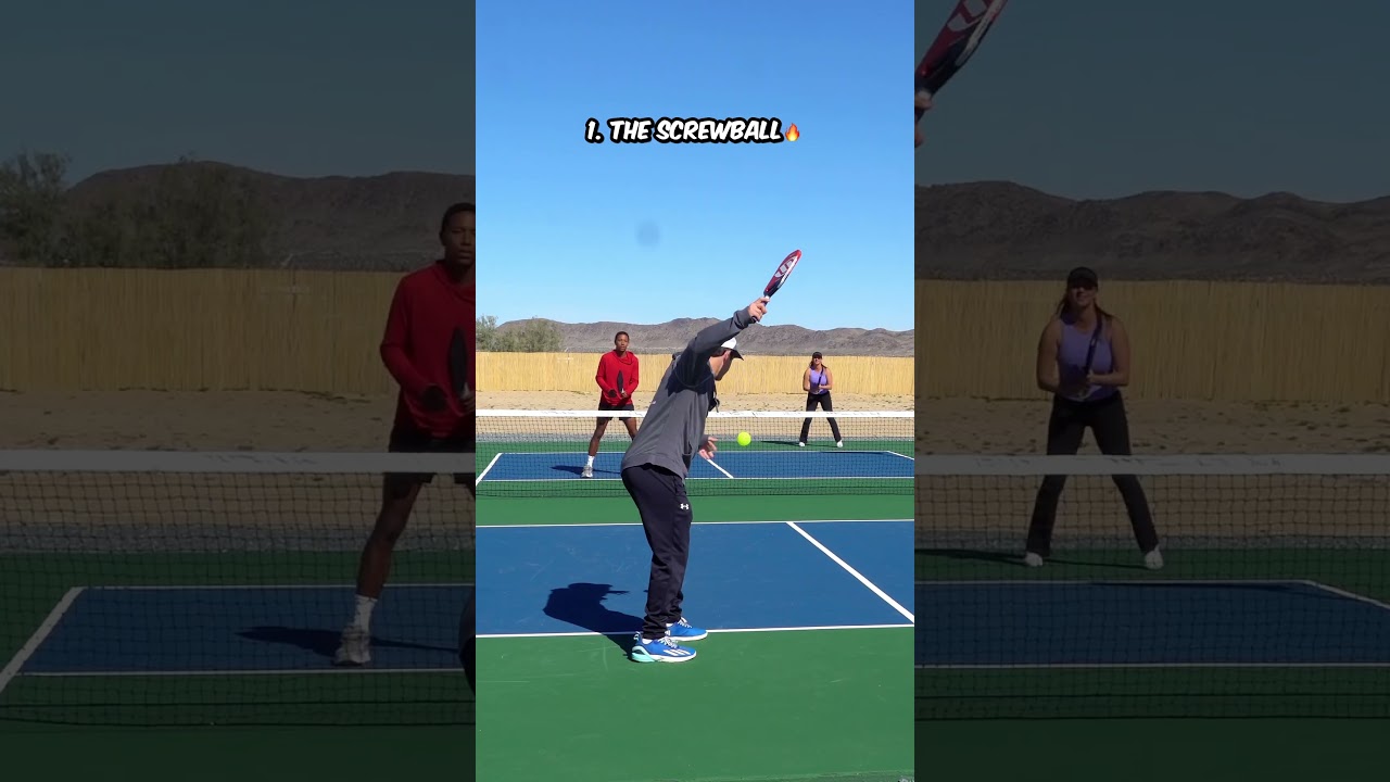 Pickleball Change-up Serves to Add to Your Bag💰🎒🚀 #pickleball #enhancepickleball