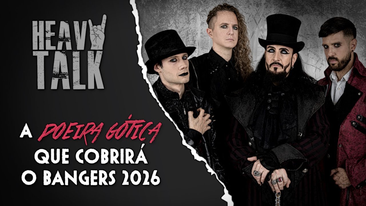 A POEIRA GÓTICA QUE COBRIRÁ O BANGERS 2026 | Heavy Talk Recomenda: Silver Dust