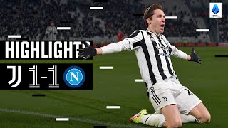 Juventus 1-1 Napoli | Juventus 2022 kicks off with a draw | Serie A Highlights