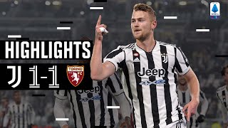 Juventus 1-1 Torino | Stalemate at Home With de Ligt Goal | Serie A Highlights