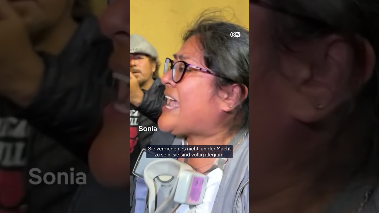 Proteste gegen Perus neuen Präsidenten José Jeri | DW Nachrichten