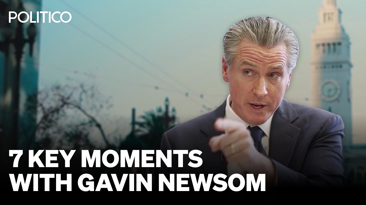 Top moments from our sit-down with Gavin Newsom
