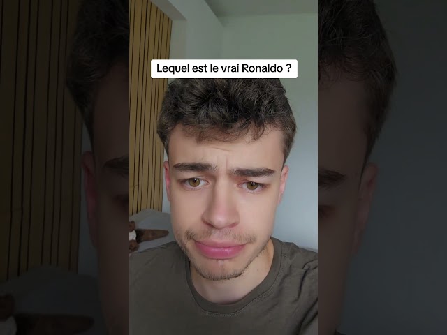 Quel Ronaldo est le vrai 🤔