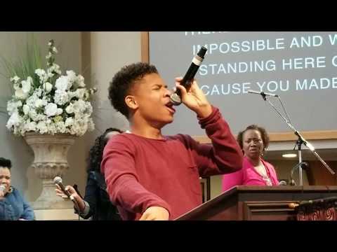 Caleb Carroll 15 yrs old sings