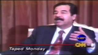مقابلة قناة بي بي سي مع صدام حسين لأول مرة على يوتوب