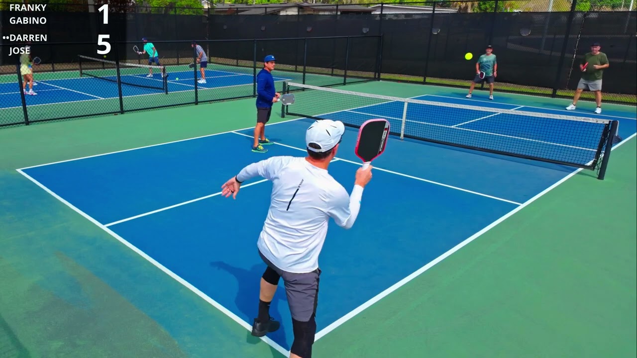 Mostly Senior 4.0+ Pickleball With Great Comeback