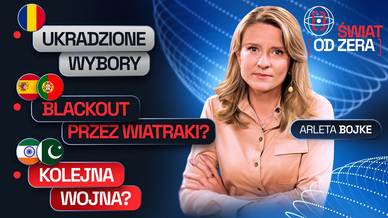 RUMUNIA WYBIERA 2.RAZ, ROSJA SZANTAŻUJE WS. POKOJU, POWODY BLACKOUTU W HISZPANII | ŚWIAT OD ZERA #55