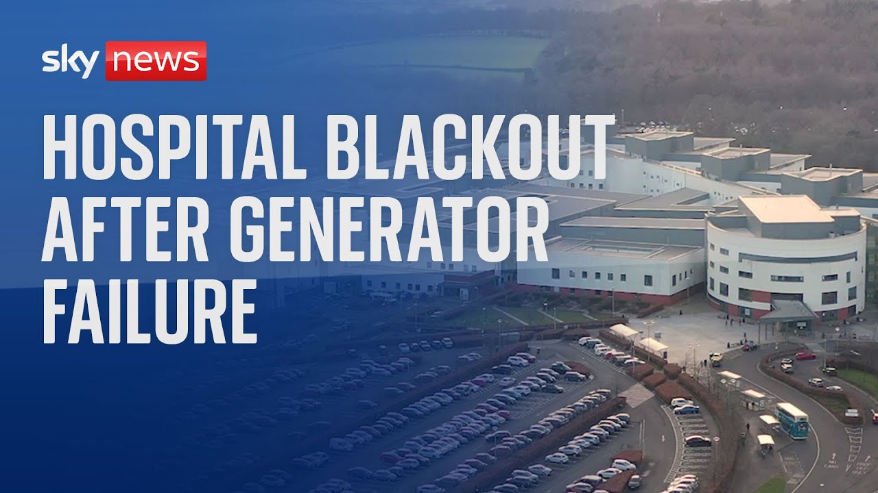 Forth Valley hospital blackout after generator failure 'should serve as a wake-up call'