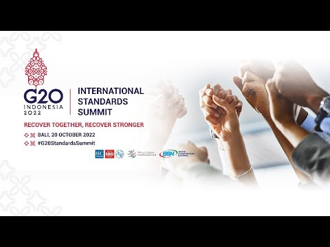 https://youtu.be/J1HsFN59VOsBSN Welcomes You to The G20 International Standards Summit 2022