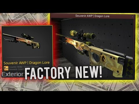 souvenir awp dragon lore
