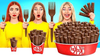 Tantangan Plat Besar, Sedang, dan Kecil | Resep Dapur Luar Biasa Trend DO Challenge