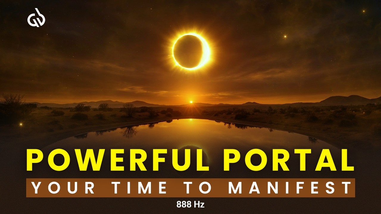 💸 New Moon + Solar Eclipse: Manifest Abundance of Wealth | 888 Hz 💸