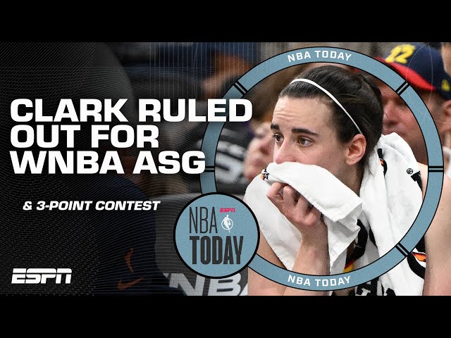 BREAKING 🚨 Caitlin Clark WILL MISS WNBA All-Star Weekend with injury | NBA Today