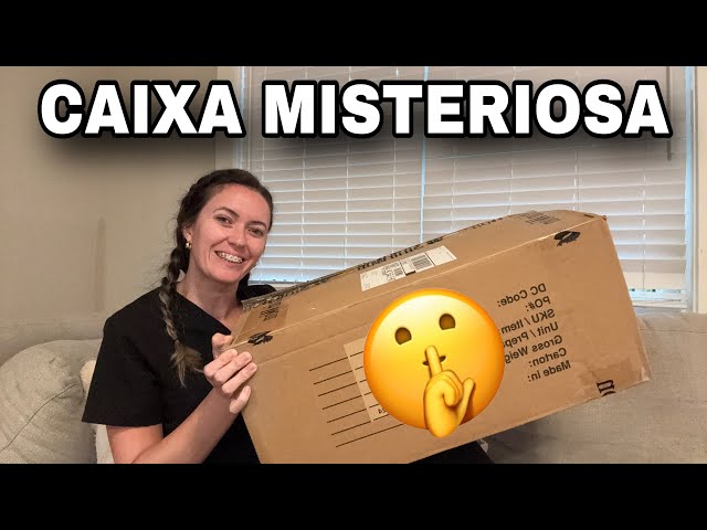 CAIXA MISTERIOSA - PRESENTE DA FAMÍLIA SCHINEMANN