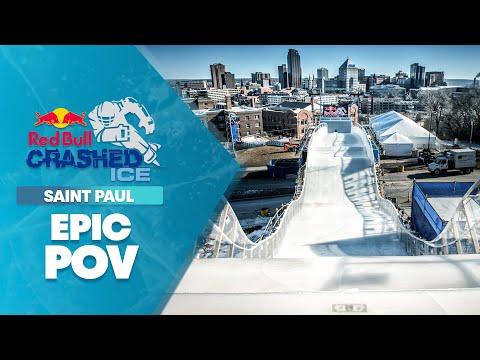 GoPro View: Downhill Ice Cross Carnage at Crashed Ice Saint Paul