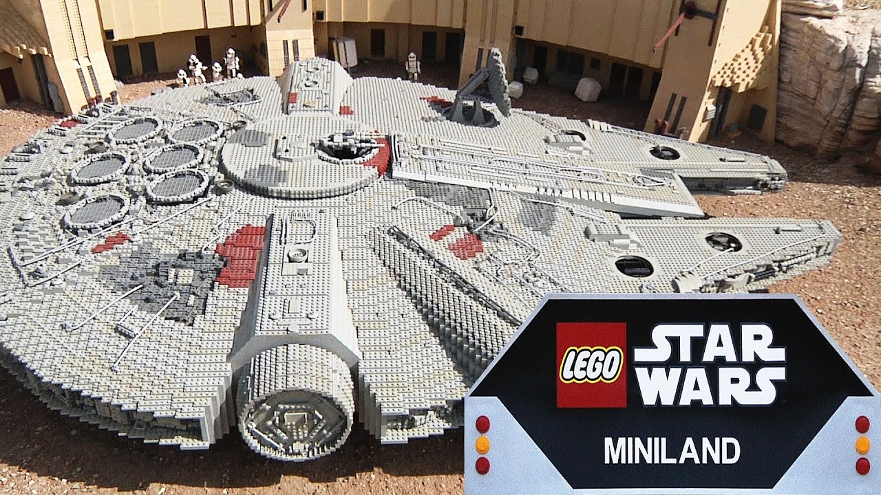 LEGO STAR WARS MINILAND at LEGOLAND California! Full Overview in 1080p ...