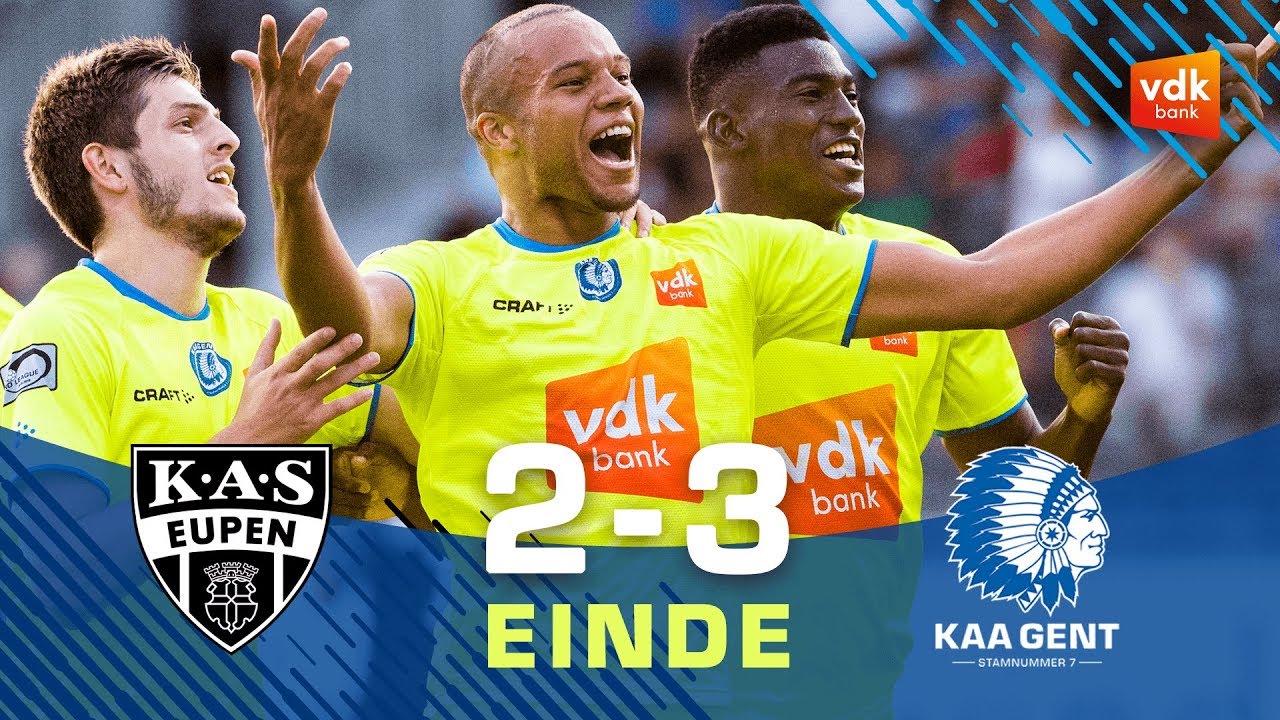 Eupen - KAA Gent: 2-3