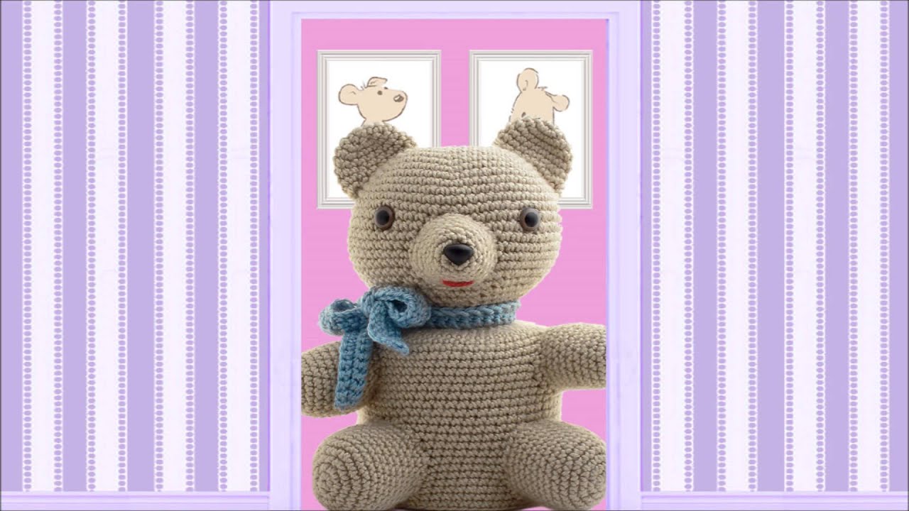 Teddy Bear Amigurumi Crocheted Toilet Paper Cover YouTube