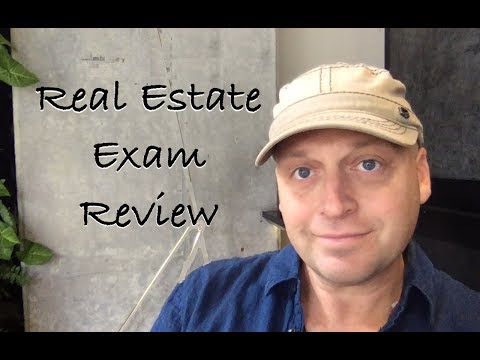 Real Estate Crash Course review the day of the exam.