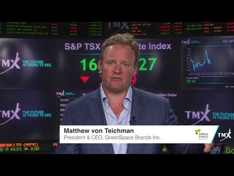 View from the C-Suite: Matthew von Teichman, President & CEO, GreenSpace Brands Inc., tells his company’s story. View from the C-Suite: Matthew von Teichman, President & CEO, GreenSpace Brands Inc., tells his company’s story.