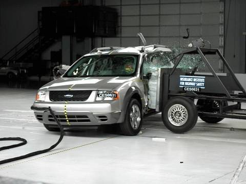 2007 Ford explorer crash test