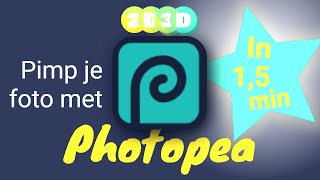 Photopea in 1,5 min - gewoon online Photoshoppen!