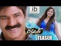 Balakrishna's Dictator teaser