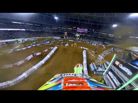GoPro HD: Gareth Swanepoel Main Event 2013 Monster Energy Supercross from Atlanta 