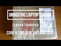 Unboxing laptop Lenovo Thinkpad X230 Core i5 3rd Gen, second hand Batam, Indonesia
