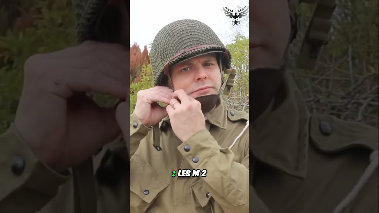 Casques de Parachutistes: M2 et M1C - Histoire et Détails! #shorts