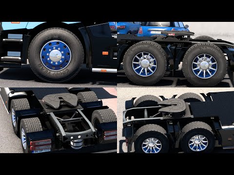 ATS WHEEL AND TIRE PACKAGE FOR ETS2 1.0 1.40 1.49