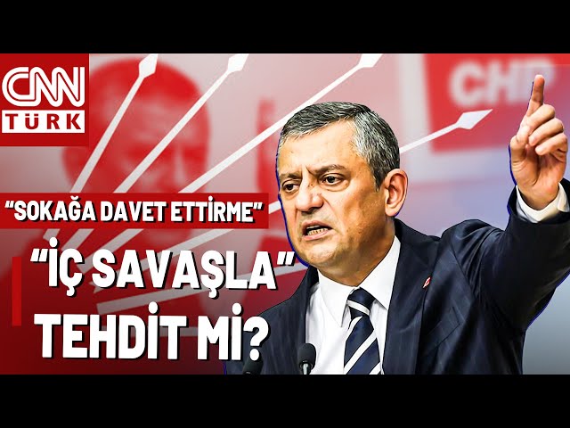 "Bana Bu Milleti Sokağa Davet Ettirme" Dedi! Özgür Özel Ne Demek İstiyor?