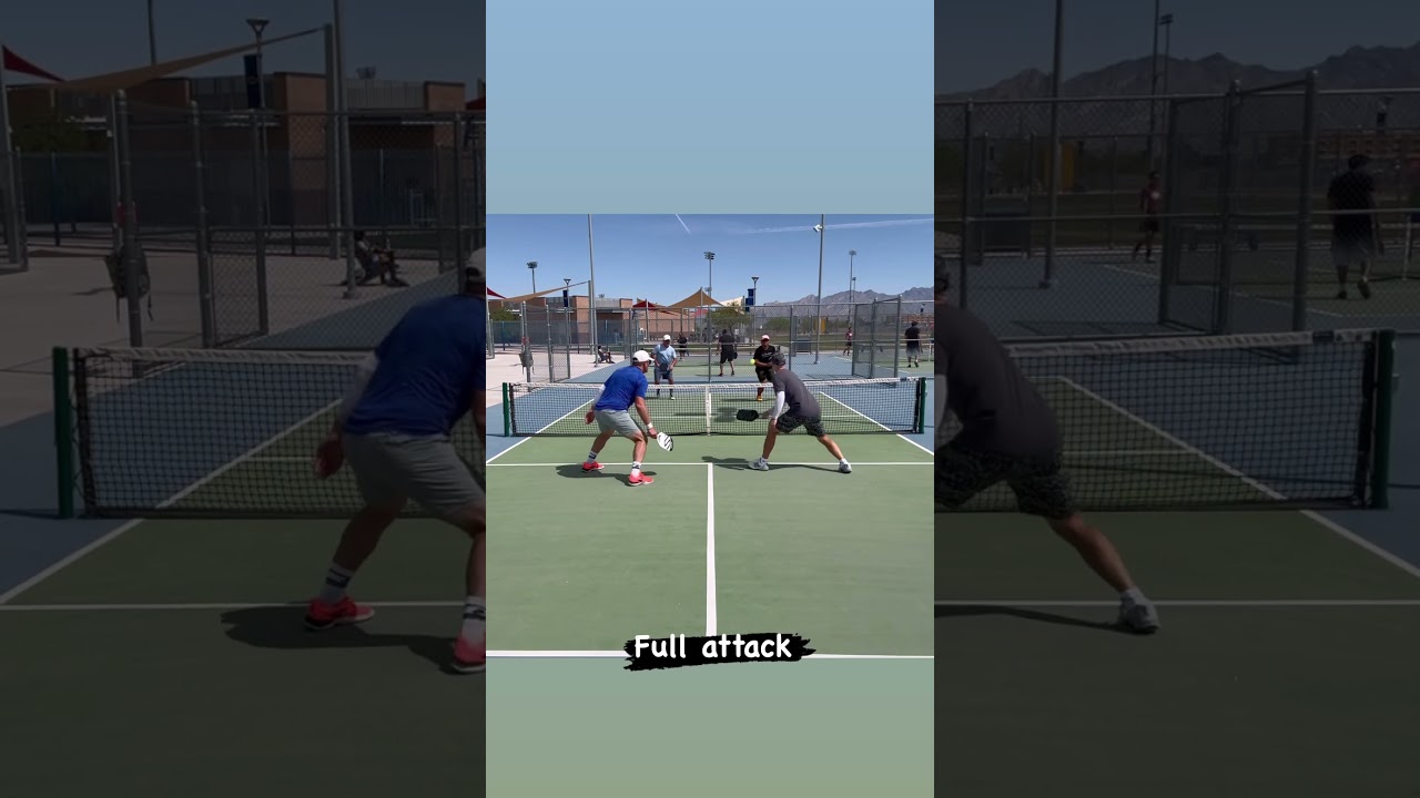 Full attack #pickleball #Highlights #Sports #Fun #Action