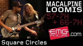 Tony MacAlpine and Jeff Loomis play "Square Circles" live on EMGtv