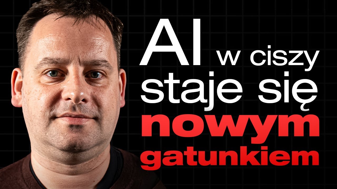 "Nie widzę różnicy, między tym jak działają ludzie i AI" | Tomasz Czajka