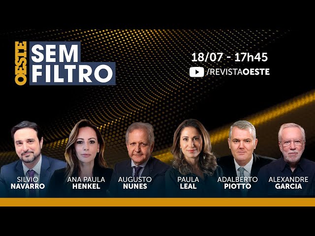 OESTE SEM FILTRO - MORAES OBRIGA BOLSONARO A USAR TORNOZELEIRA -18/07/2025