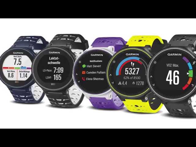 garmin forerunner 235 menu button