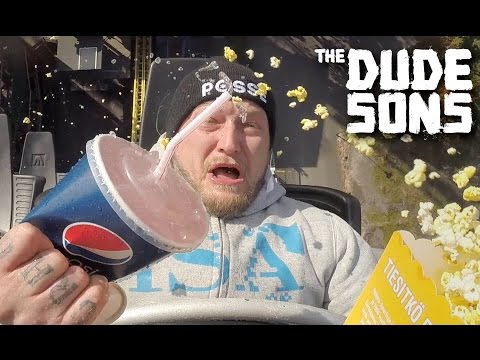 Les américains aussi mangent dans les coasters !